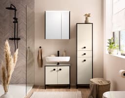 Schildmeyer Spiegelschrank Edda | Beige
