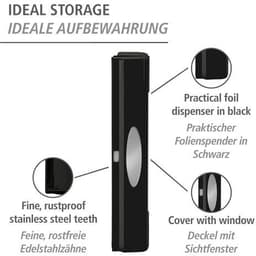 Wenko Perfect-Cutter Folienspender | Schwarz
