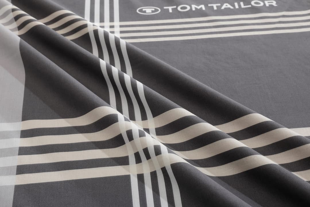 TOM TAILOR HOME Bettwäsche Ole | Grau