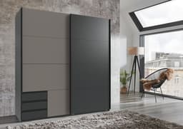 Wimex Schwebetürenschrank Emden | Grau
