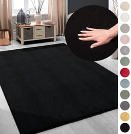 OTTO home Teppich Arabell Kunstfellteppich | Schwarz
