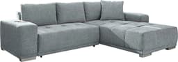 Jockenhöfer Gruppe Ecksofa Luciano L-Form | Grau