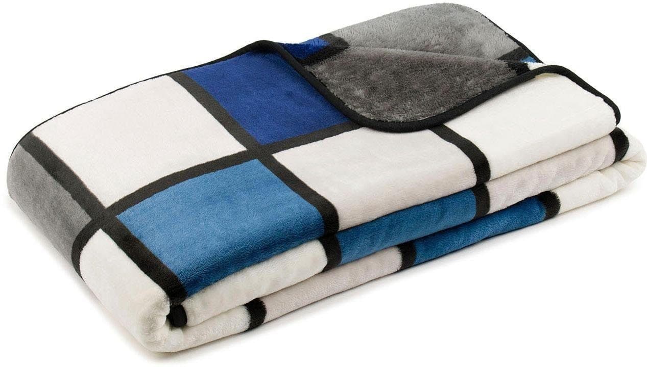 Wohndecke Antigua | Blau