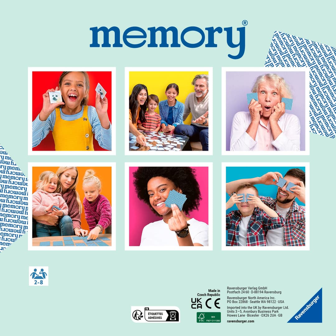 Ravensburger Spiel memory® Unicorn Academy | Mehrfarbig