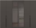 rauch Drehtürenschrank SKAT SHINE | Grau 3