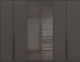 rauch Drehtürenschrank SKAT SHINE | Grau