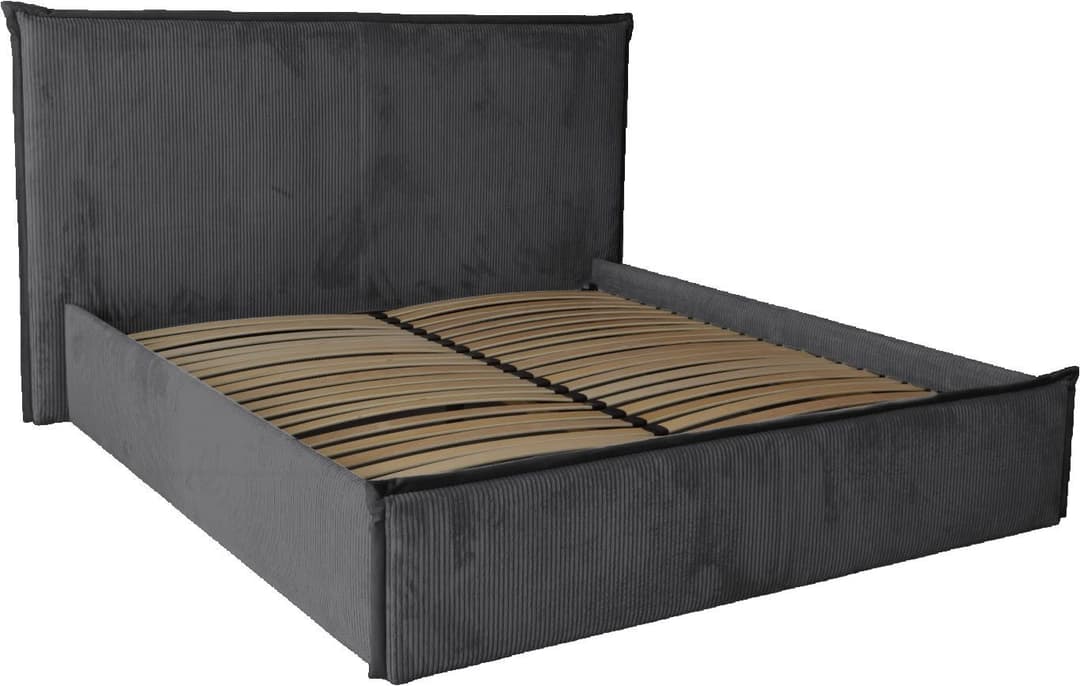 COLLECTION AB Polsterbett Marla | Grau