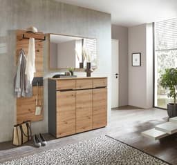 Innostyle Garderobenpaneel Memphis | Holztöne