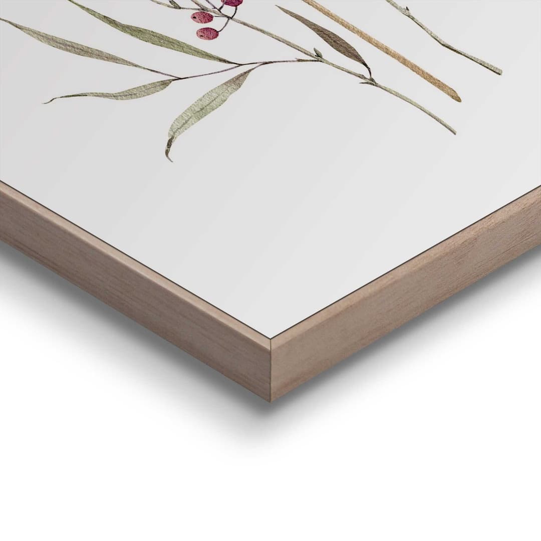 Reinders! Aqua Flowers Wandbild | Mehrfarbig