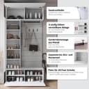 Home affaire Garderoben-Set TEJO | Grau 3