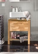 Home affaire Waschbeckenunterschrank Kaika Breite 60 cm | Holztöne 2