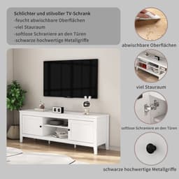 OTTO home TV-Board Avelin | Weiß