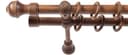 SN DECO GROUP Gardinenstange Ares | Braun 3