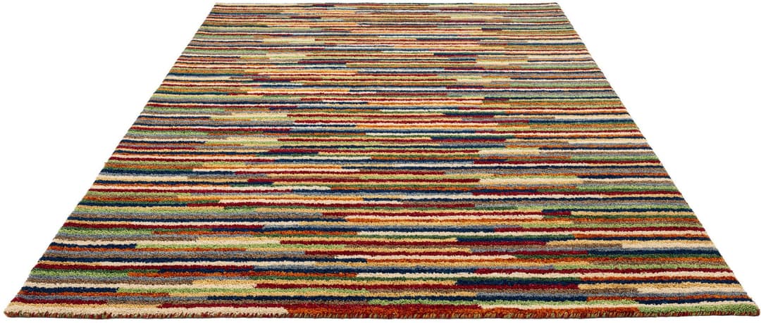 THEKO Wollteppich Gabbeh Multi | Mehrfarbig