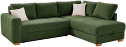 Jockenhöfer Gruppe Ecksofa Sunset L-Form | Grün