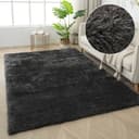 OTTO home Hochflor-Teppich Micro Shaggy | Grau