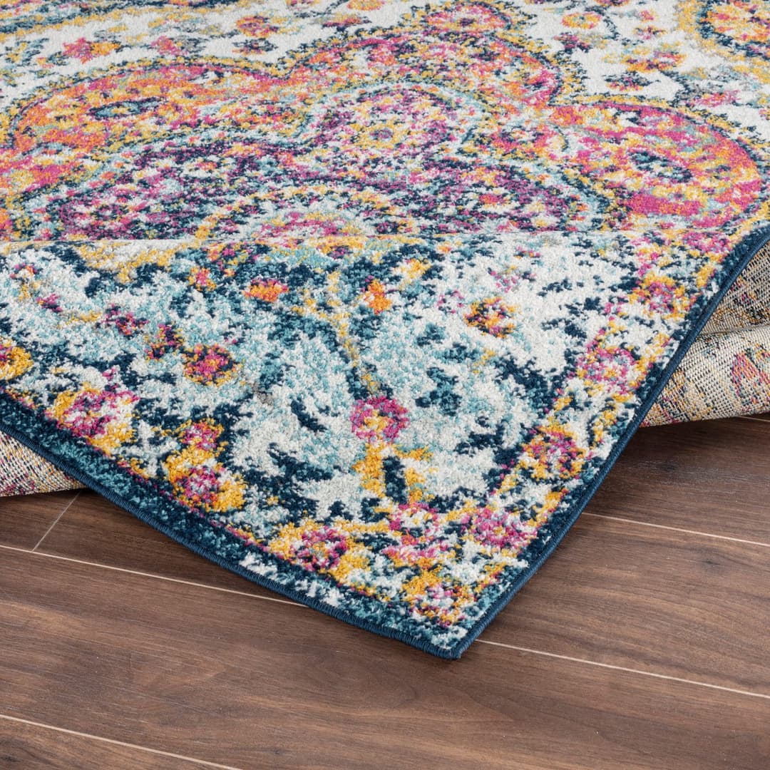 Livabliss Teppich RABAT | Mehrfarbig