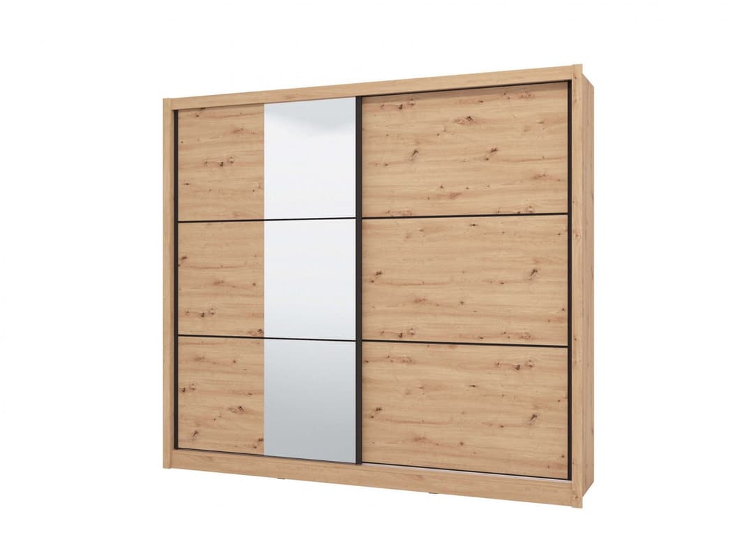Home affaire Schwebetürenschrank Navara | Holztöne