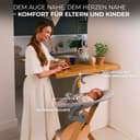 Kinderkraft ENOCK + CALMEE Kombi-Hochstuhl Set | Grau 5