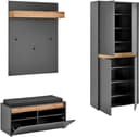Home affaire Garderoben-Set City/Giron | Grau 5