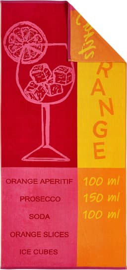 Dyckhoff Strandtuch Aperitif | Mehrfarbig