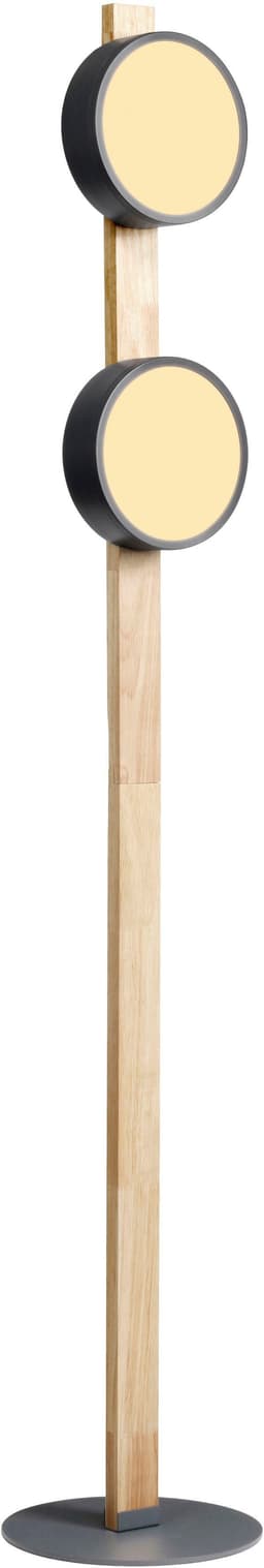 andas LED Stehlampe Fjälla | Holztöne