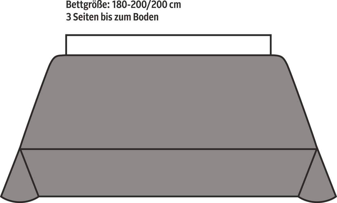 OTTO home Tagesdecke Annika | Grau