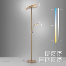 Paul Neuhaus LED Deckenfluter ARTUR | Beige