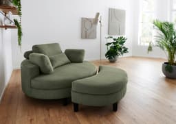 ATLANTIC home collection Loveseat Ravi | Grün