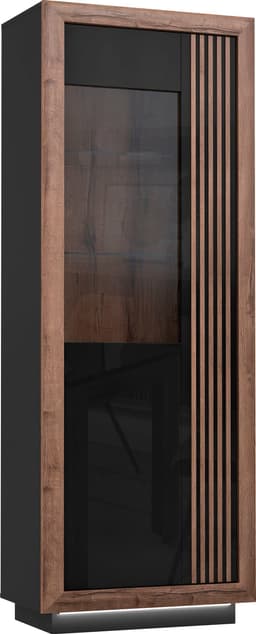 FORTE Highboard Savona | Schwarz