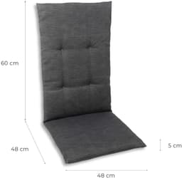GO-DE Sitzauflage | Grau