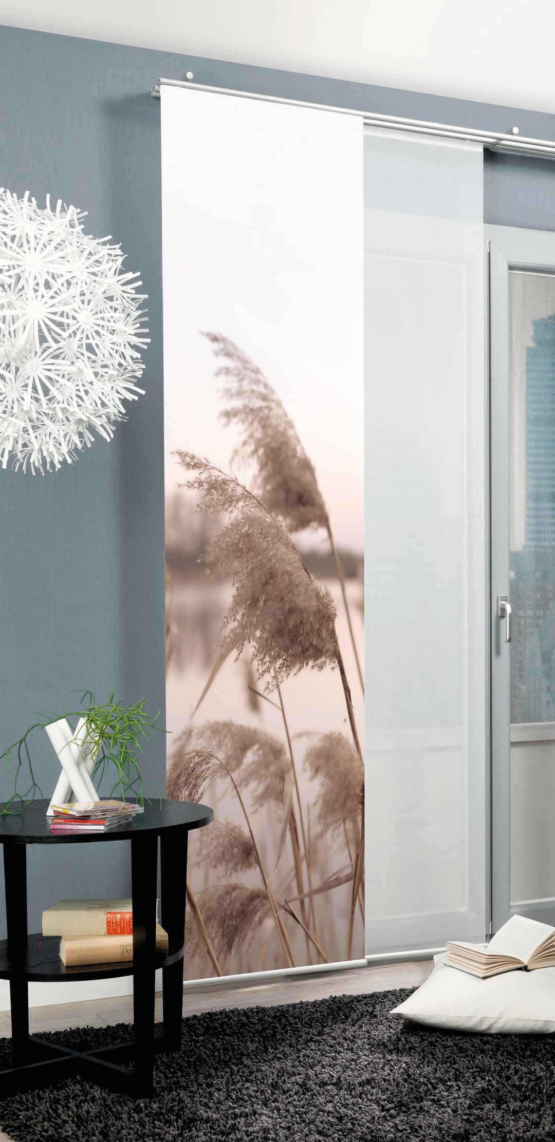 HOME WOHNIDEEN Schiebegardine TRAWY | Beige
