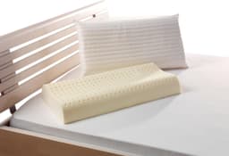 f.a.n. Medisan Sleep & Care Latex Nackenkissen | Weiß