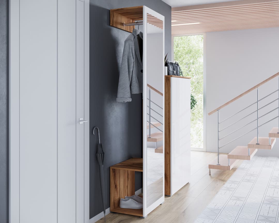 OTTO home Garderobenschrank Paris | Holztöne