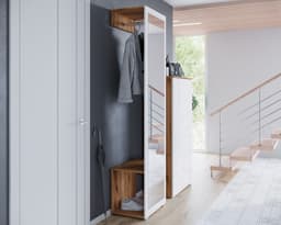 OTTO home Garderobenschrank Paris | Holztöne