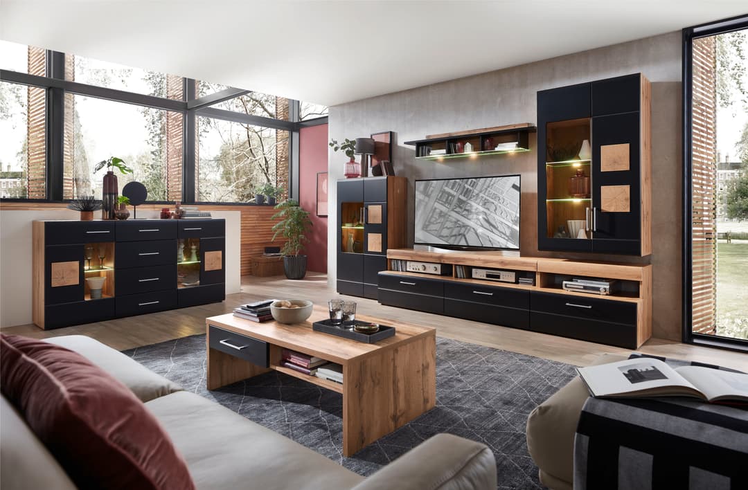 Innostyle Sideboard Sonate | Schwarz