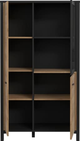 FORTE Vitrine High Rock | Holztöne