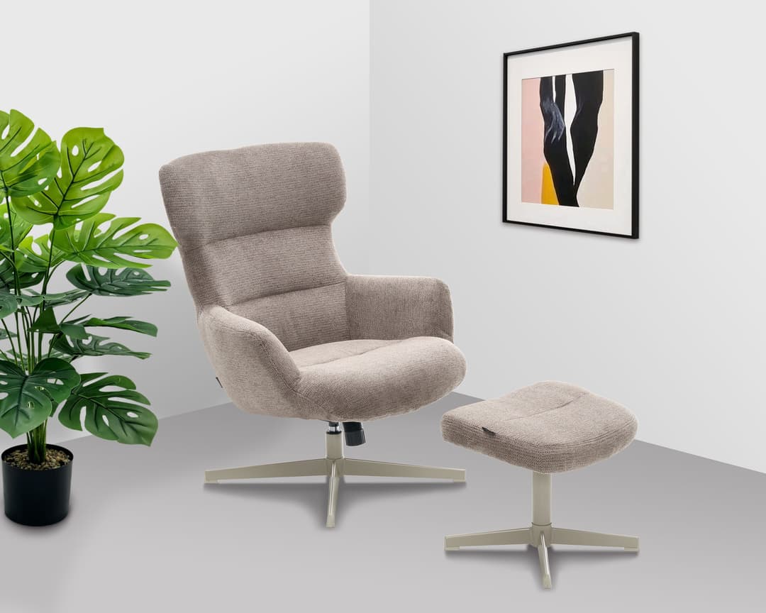Home affaire Sessel Clarah Relaxsessel | Braun