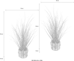 Kunstpflanze Gras | Grün