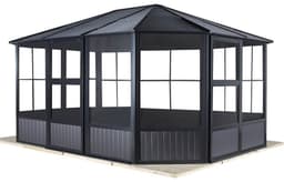 Sojag Pavillon Charleston 12x12 | Schwarz