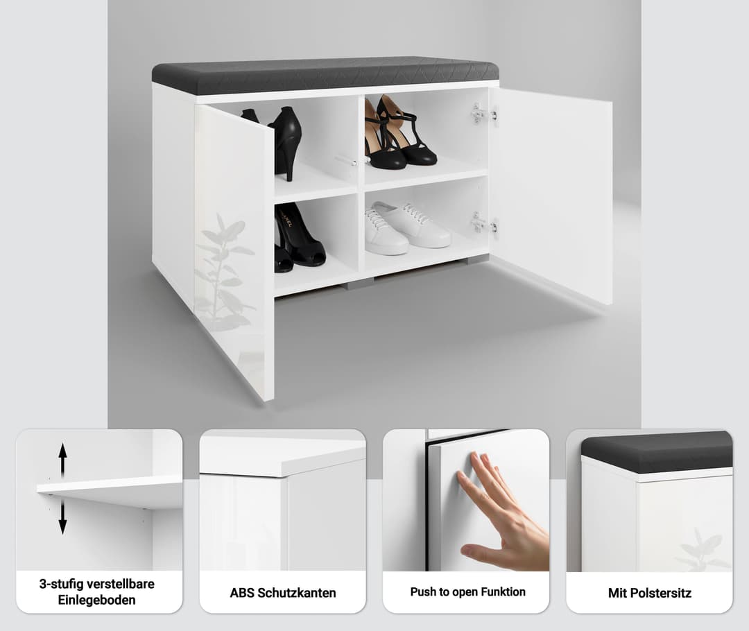 OTTO home Sitzbank Paris | Holztöne