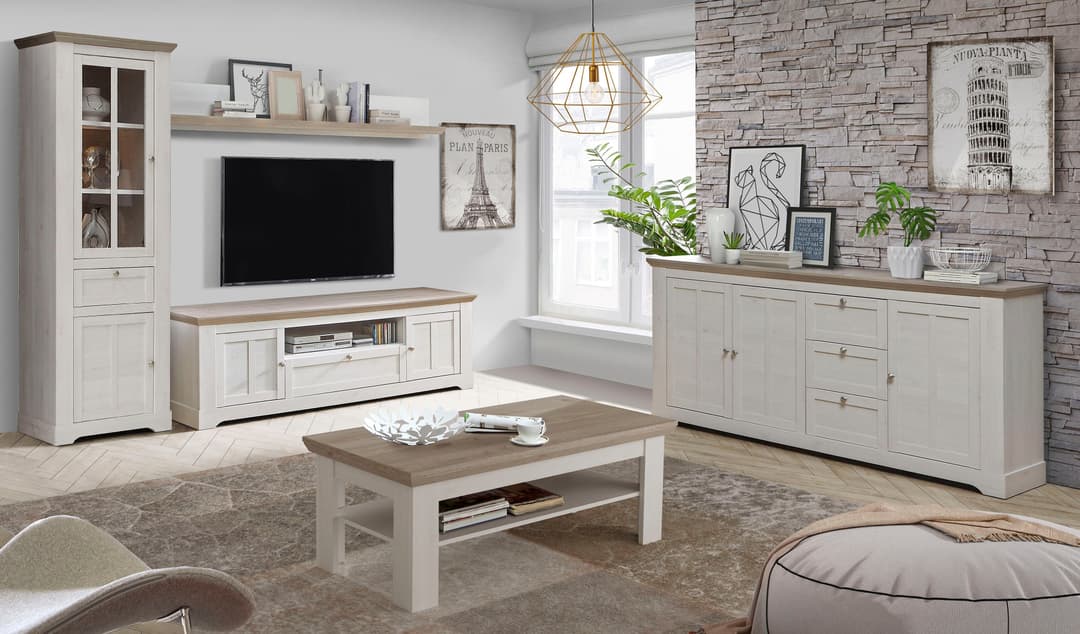 FORTE Couchtisch Iloppa | Holztöne
