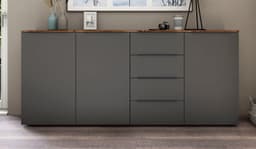 borchardt Möbel Highboard Tom | Braun