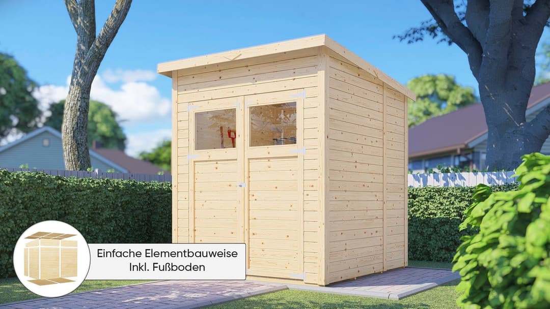 KONIFERA Gartenhaus Amrum 2 | Holztöne