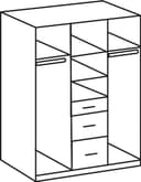Wimex Kleiderschrank Click | Holztöne 2