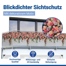 Maximex Balkonsichtschutz | Mehrfarbig