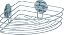 Wenko Eckregal Eckablage | Silber