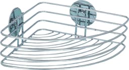 Wenko Eckregal Eckablage | Silber