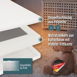 Kindermatratze BeCo Kaja | Weiß