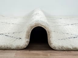 the carpet Teppich Bahar Shaggy | Beige
